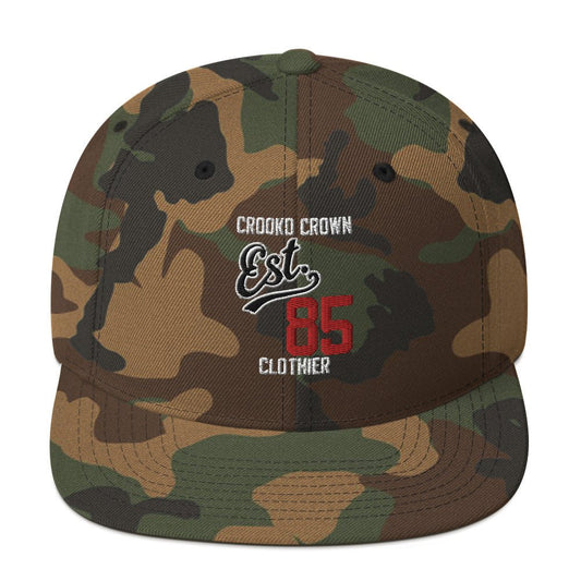 Unveiling the New Crookd Crown Clothier Embroidered Snapback Hats – Redefine Your Royalty